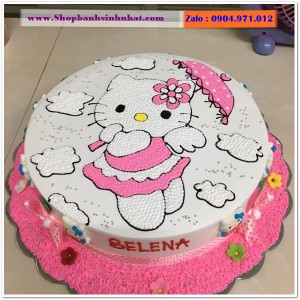 Bánh sinh nhật Hello Kitty - IQ21